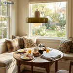 Bild in Gallery-Viewer laden, Verdoma Morandi Scheiben-Glas-Hängeleuchte für modernes Ess- und Wohnzimmer