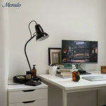 Load image into Gallery viewer, Modryx Pyramid Base Mini Table Lamp - Vintage Metal for Desk