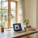 Load image into Gallery viewer, Modryx Pyramid Base Mini Table Lamp - Vintage Metal for Desk