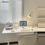 Load image into Gallery viewer, Modryx Pyramid Base Mini Table Lamp - Vintage Metal for Desk