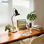 Load image into Gallery viewer, Modryx Pyramid Base Mini Table Lamp - Vintage Metal for Desk