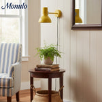 Cargar imagen en el visor de la Galería, Lámpara de Pared Ajustable de Metal Mate Modryx - Aplique de Pared Moderno y Minimalista para Pared Destacada de Sala de Estar