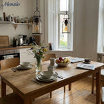 Load image into Gallery viewer, Lirra Cylindrical Pendant Light - Retro Industrial Glass Light for Dining Room