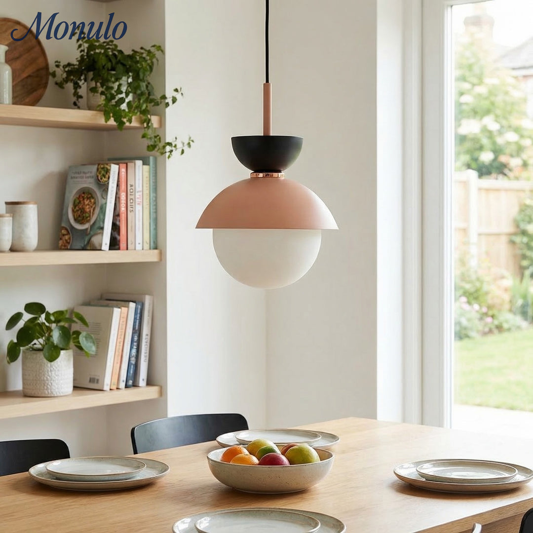 Frovela Minimalistische Nordische Macaron Pendelleuchte für Esszimmer & Gemütliche Ecken