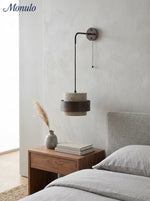 Load image into Gallery viewer, Cylindrical Modern Design Travertine Wall Lamp