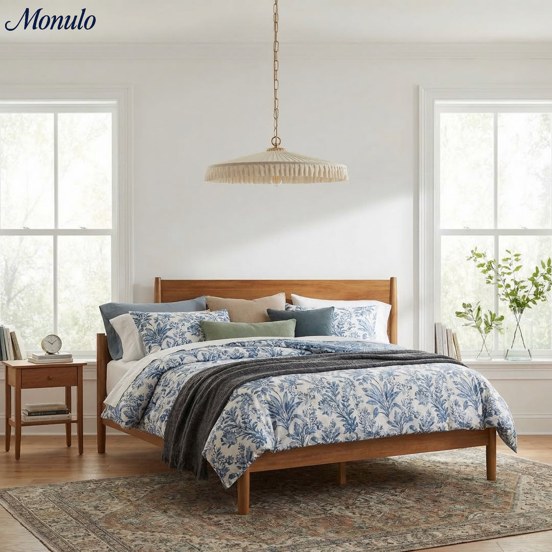 Lámpara colgante Elumina con pantalla de seda plisada elegante – Lámpara colgante de estilo Mid-Century para comedor