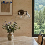 Bild in Gallery-Viewer laden, Glavira Recycelte Glas Wandlampe - Modernes Badezimmer Waschtischlicht