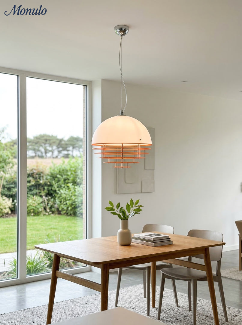 Lámpara colgante Sunset: luz ambiental emotiva con diseño Bauhaus - AFTERGLOW S1 