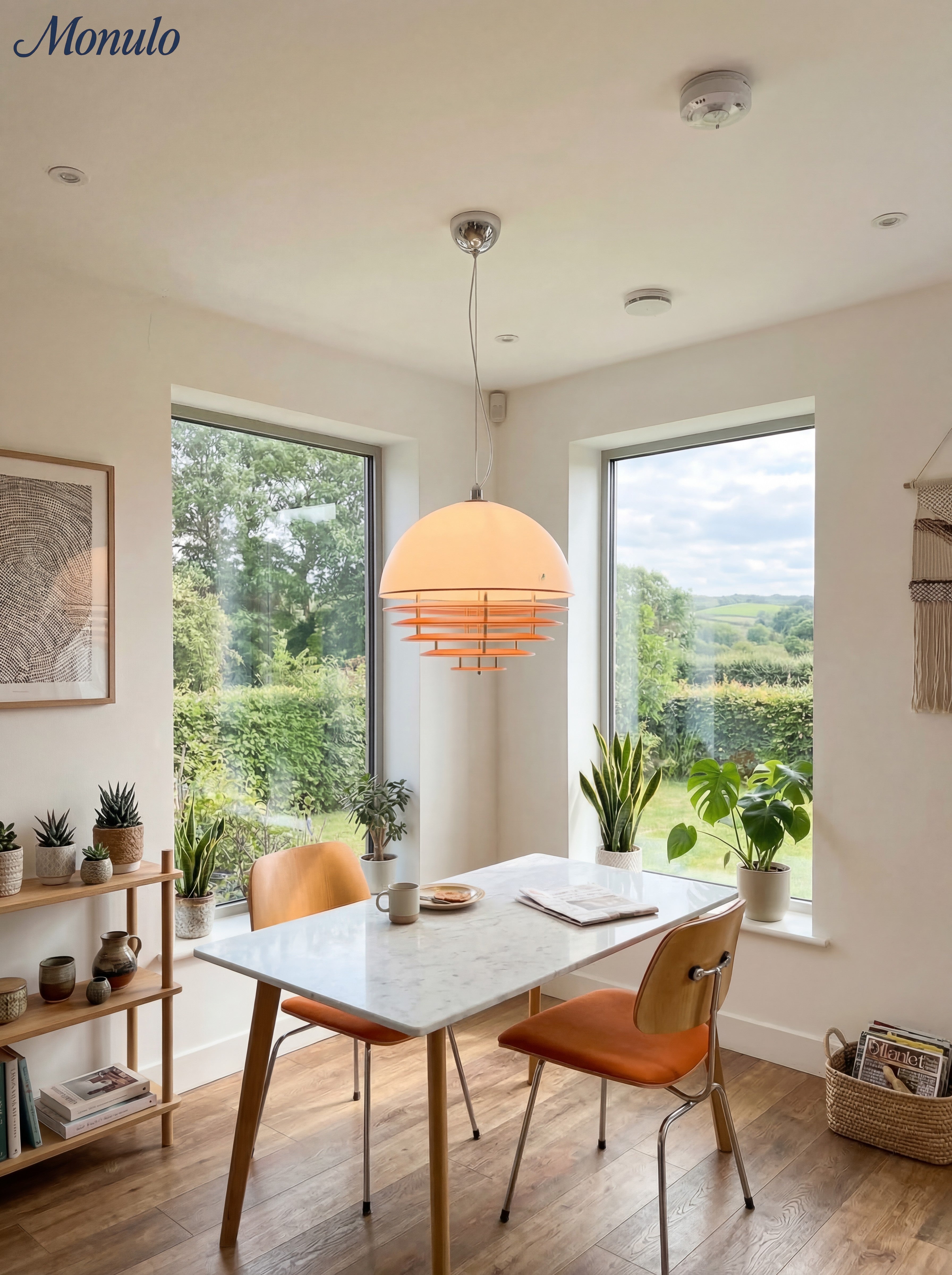 Sunset Pendelleuchte – Emotionales Stimmungslicht mit Bauhaus Lampendesign-AFTERGLOW S1