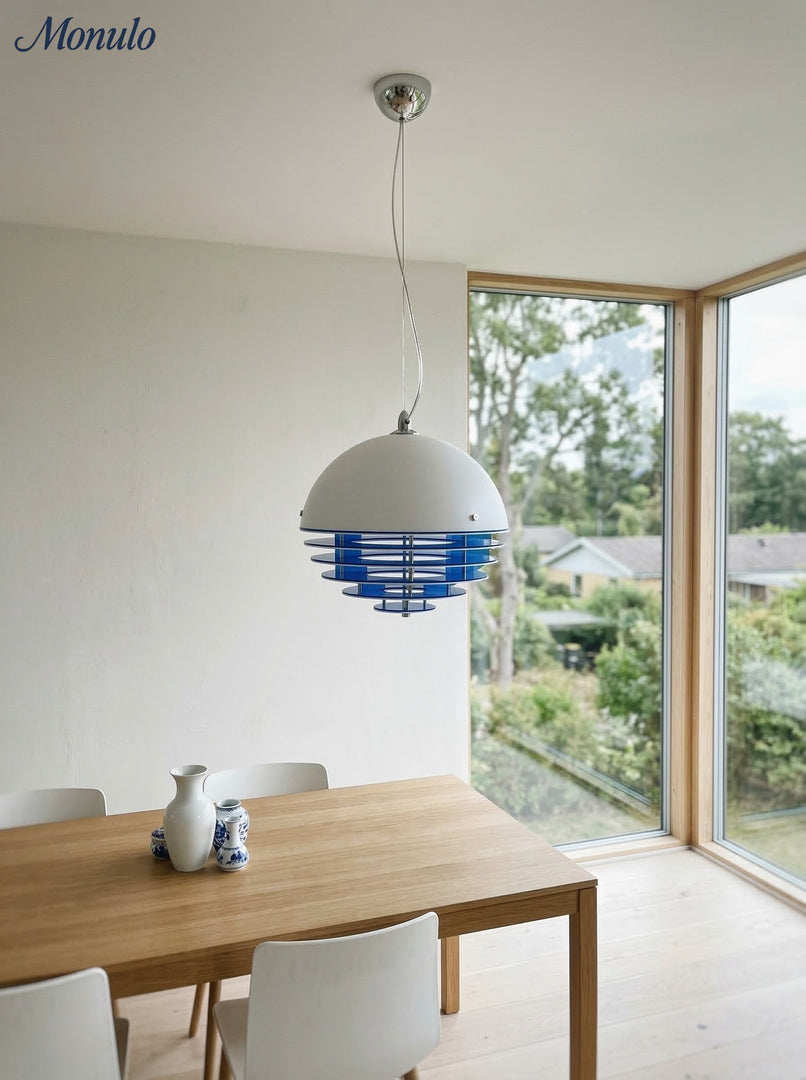 Lámpara colgante Sunset: luz ambiental emotiva con diseño Bauhaus - AFTERGLOW S1 