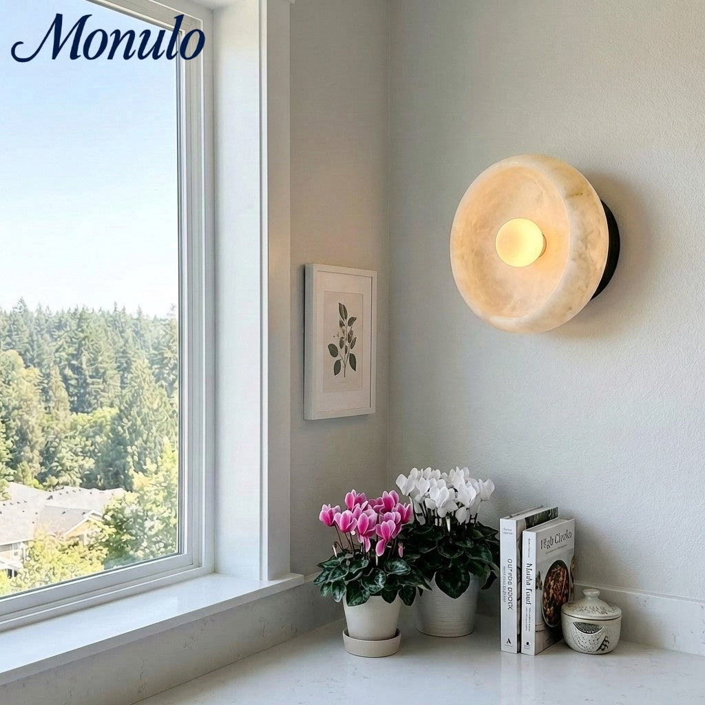 Coloria Minimalistischer Gebogener Glasschirm Wandleuchte — Zeitgenössischer Vintage-Stil Wandleuchte für Wohnbereiche und Hotels