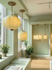 Eloise Vintage Inspired Scalloped Milk Glass Pendant - Modern Accent Light for Kitchen and Bedroom