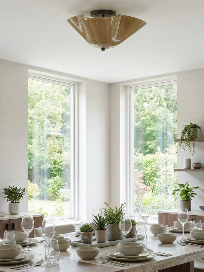 Bellina Geometrischer Stilvoller Metallrahmen Aufputzleuchte - Moderne Beleuchtung für Zuhause oder Büro