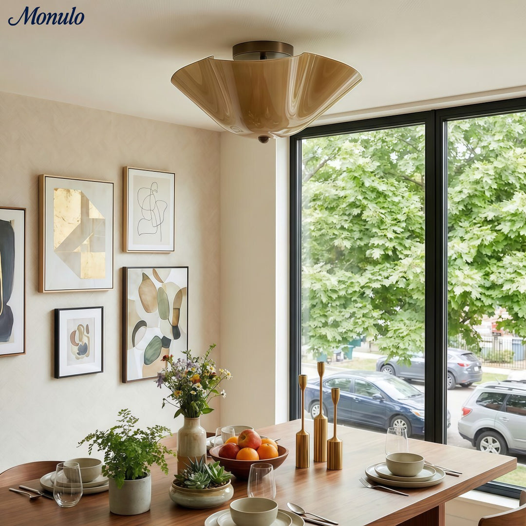 Bellina Geometrischer Stilvoller Metallrahmen Aufputzleuchte - Moderne Beleuchtung für Zuhause oder Büro