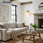 Load image into Gallery viewer, Riven Milk Glass Wall Lamp Vintage Industrial Style - Bedroom Bathroom Lighting