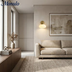 Load image into Gallery viewer, Riven Milk Glass Wall Lamp Vintage Industrial Style - Bedroom Bathroom Lighting