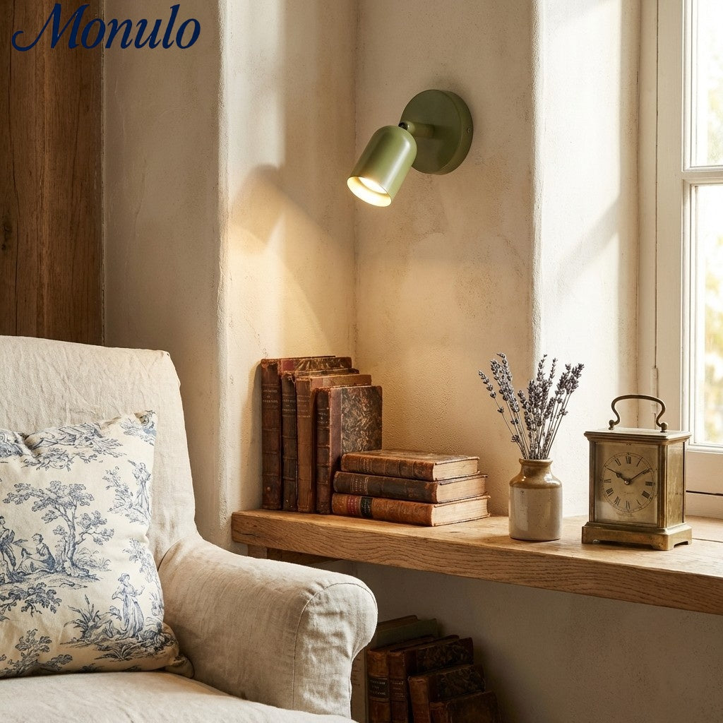 Bauvera Minimalistische Wandlampe für das Schlafzimmer - Moderner Akzent für das Wohnzimmer N53