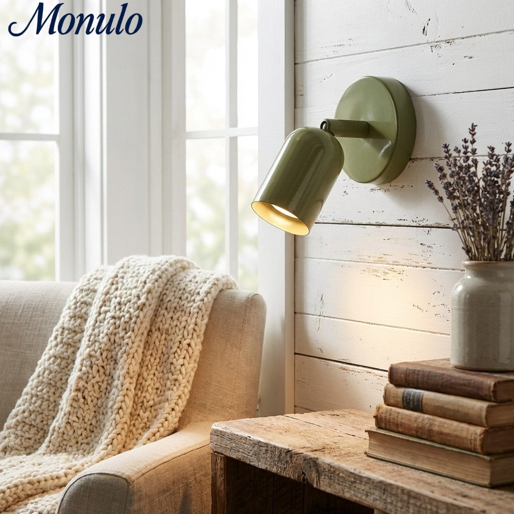 Bauvera Minimalistische Wandlampe für das Schlafzimmer - Moderner Akzent für das Wohnzimmer N53