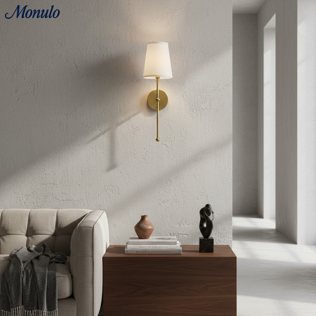 Meshara Wandleuchte - Moderne Metallleuchte für Wohnzimmer