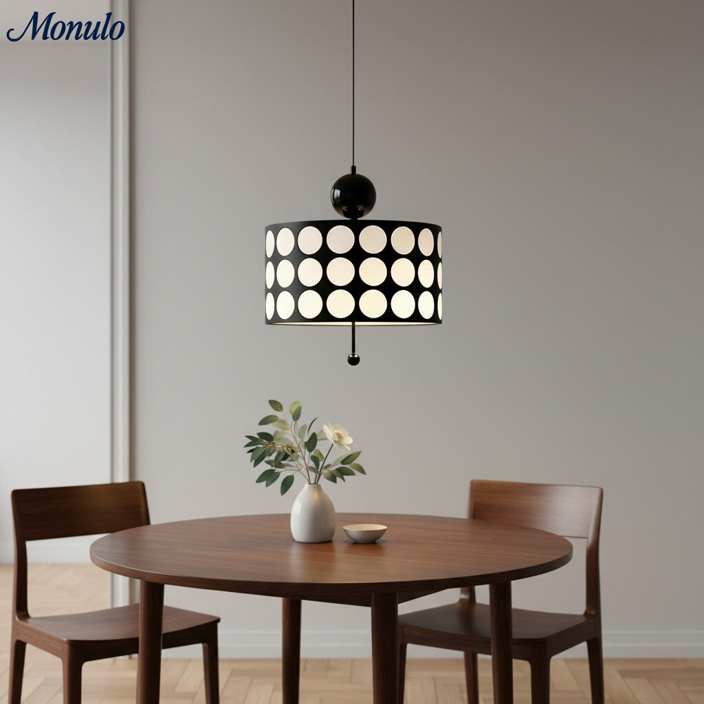 Dotrelia Grid Pendant Light - Modern Acrylic Lamp for Dining Room