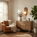 Bild in Gallery-Viewer laden, Eivor Wood Plug-In Wall Light - product image 5