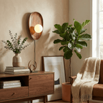 Bild in Gallery-Viewer laden, Eivor Wood Plug-In Wall Light - product image 2