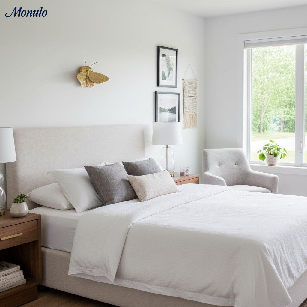 Mothriel Wandlampe in Mottenform – Vintage Metalllampe für Schlafzimmer