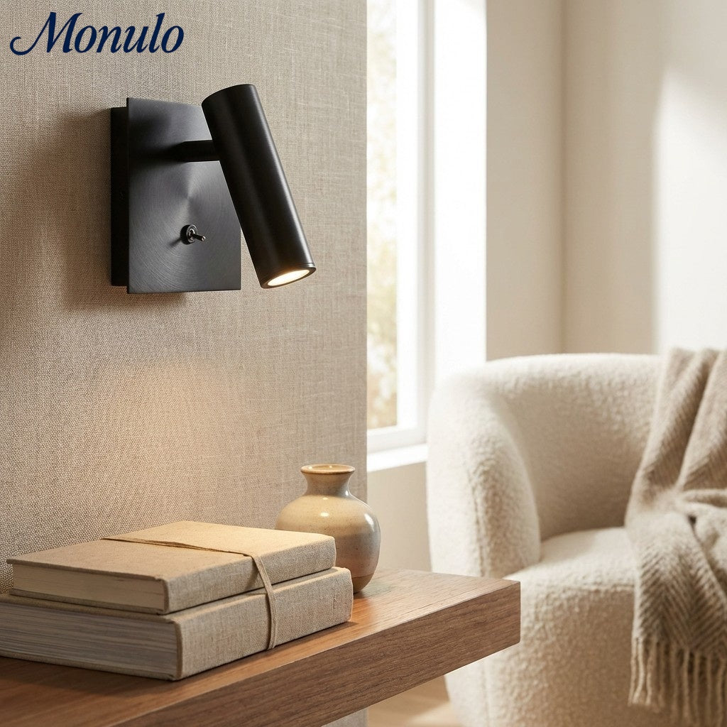 Slimlux Drehbare Minimalistische Aluminium LED-Wandleuchte - Flur Akzentbeleuchtung