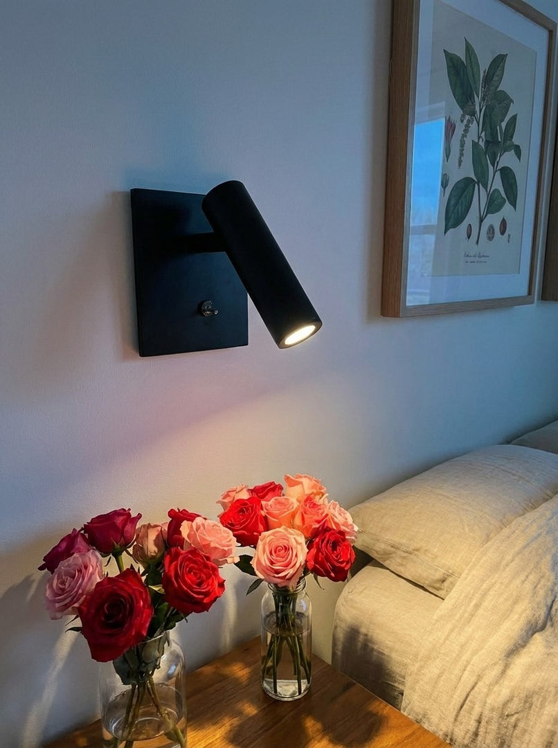 Slimlux Drehbare Minimalistische Aluminium LED-Wandleuchte - Flur Akzentbeleuchtung