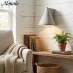 Load image into Gallery viewer, Concrellia Tapered Concrete Shade Modern Wall Sconce - Bedroom Hallway Light