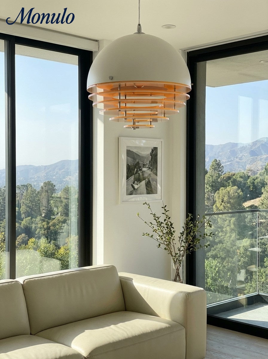 Sunset Pendelleuchte – Emotionales Stimmungslicht mit Bauhaus Lampendesign-AFTERGLOW S1
