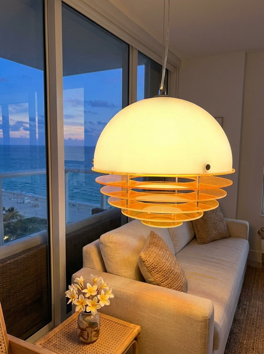 Sunset Pendelleuchte – Emotionales Stimmungslicht mit Bauhaus Lampendesign-AFTERGLOW S1