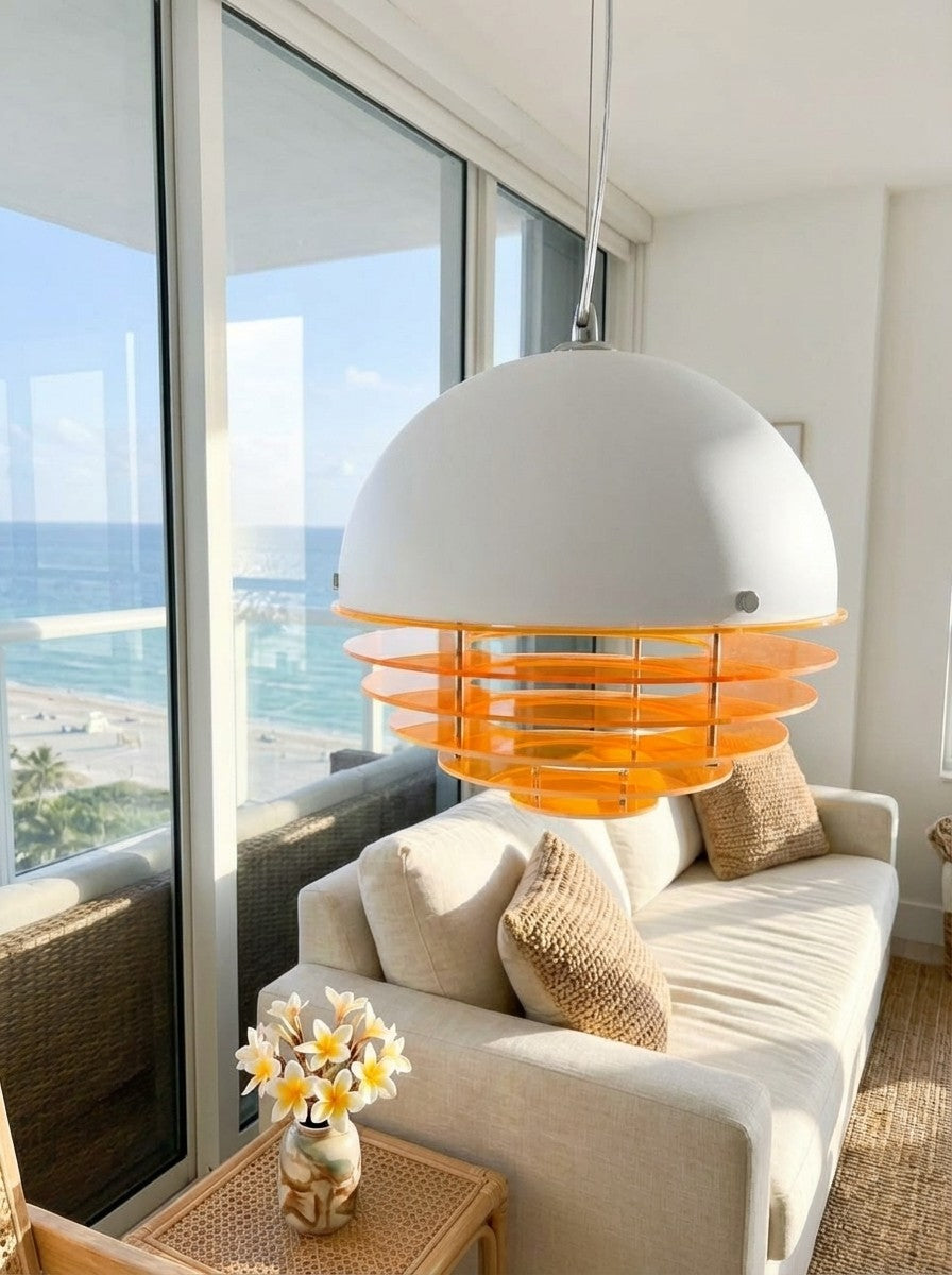 Sunset Pendelleuchte – Emotionales Stimmungslicht mit Bauhaus Lampendesign-AFTERGLOW S1