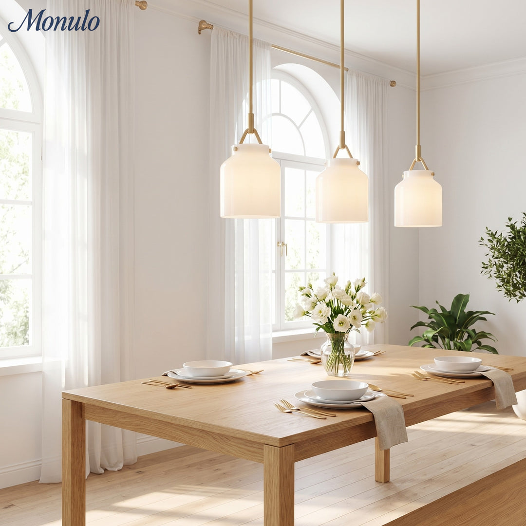 Lámpara Colgante de Metal Morandi Hanton Nórdica - Luminaria Minimalista Nórdica