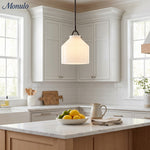 Cargar imagen en el visor de la Galería, Lámpara Colgante de Metal Morandi Hanton Nórdica - Luminaria Minimalista Nórdica