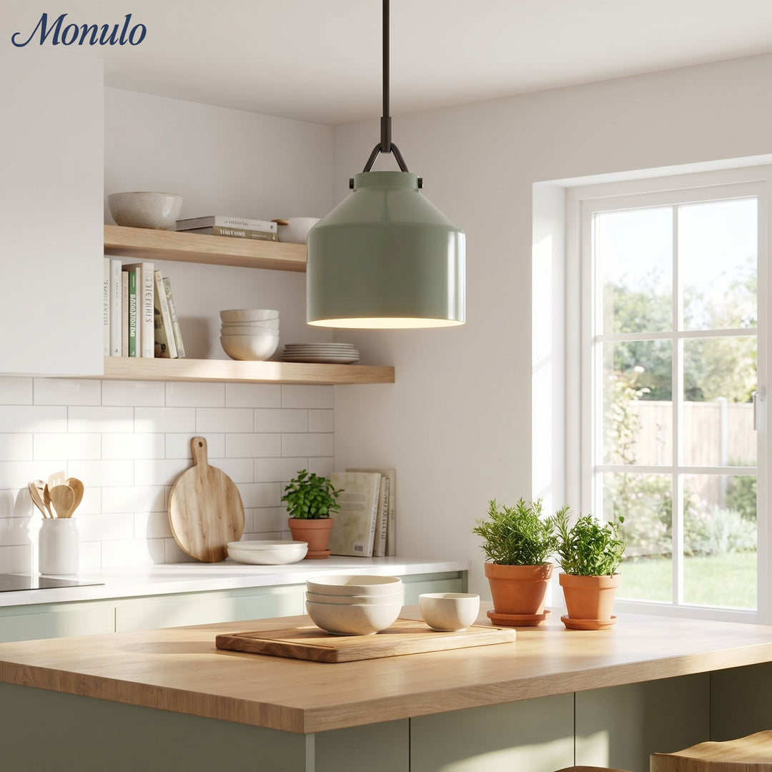 Lámpara Colgante de Metal Morandi Hanton Nórdica - Luminaria Minimalista Nórdica