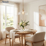 Cargar imagen en el visor de la Galería, Lámpara Colgante de Metal Morandi Hanton Nórdica - Luminaria Minimalista Nórdica