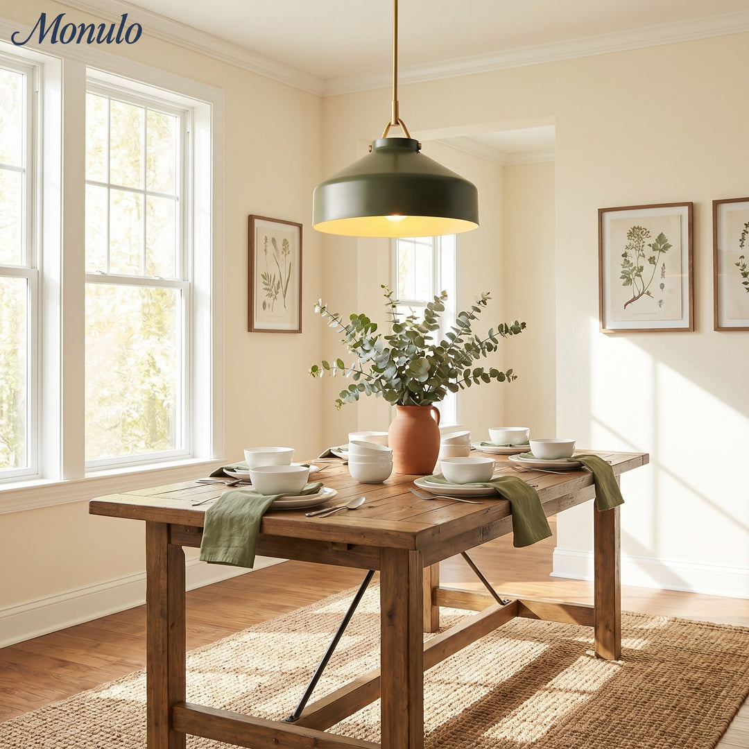 Lámpara Colgante de Metal Morandi Hanton Nórdica - Luminaria Minimalista Nórdica