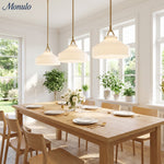 Cargar imagen en el visor de la Galería, Lámpara Colgante de Metal Morandi Hanton Nórdica - Luminaria Minimalista Nórdica