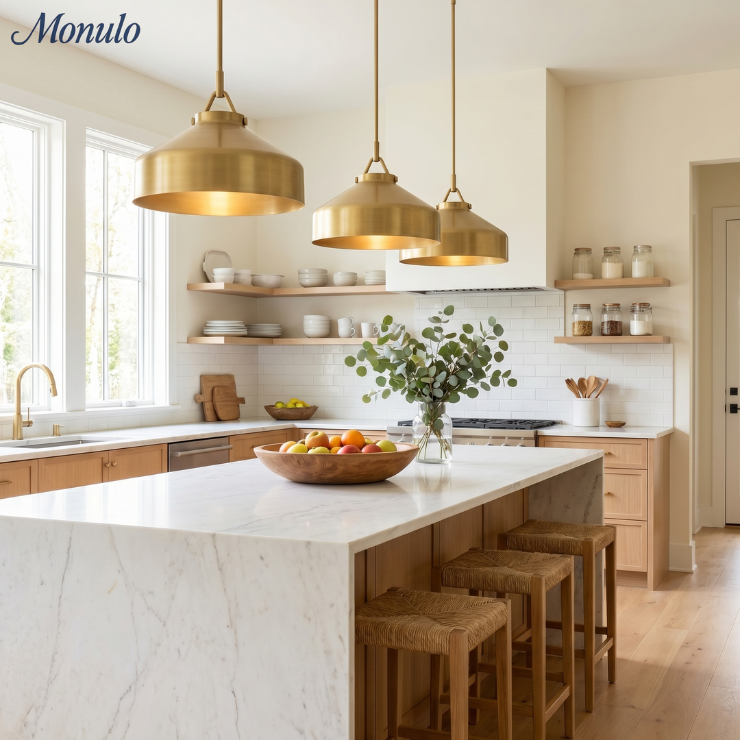 Lámpara Colgante de Metal Morandi Hanton Nórdica - Luminaria Minimalista Nórdica