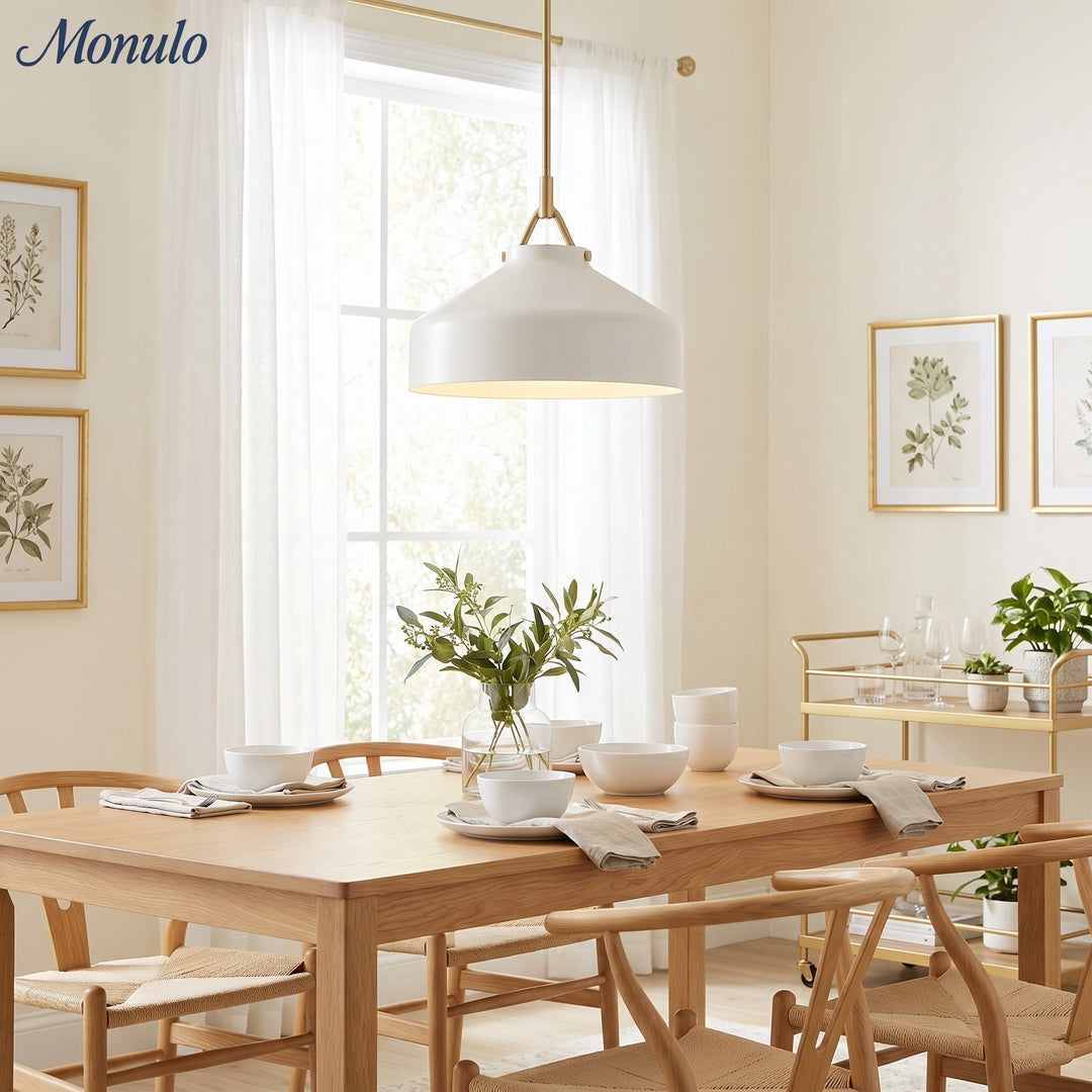 Lámpara Colgante de Metal Morandi Hanton Nórdica - Luminaria Minimalista Nórdica