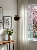 Load image into Gallery viewer, Cylindrical Modern Design Travertine Pendant Lamp