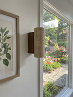 Bild in Gallery-Viewer laden, Slivara Natürliche Stein-Wandleuchte - Vintage-Licht für das Wohnzimmer