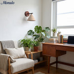 Cargar imagen en el visor de la Galería, Aplique de Pared Cónico de Travertino Moderno - Iluminación de Acento Minimalista para Dormitorio