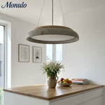 Load image into Gallery viewer, Torvella Textured Ring Travertine Pendant Ceiling Lamp - Entryway Statement Light