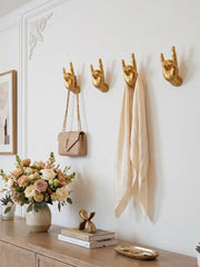 Ganchos de Pared Decorativos Kickra - Almacenaje de Arte Moderno para Sala de Estar