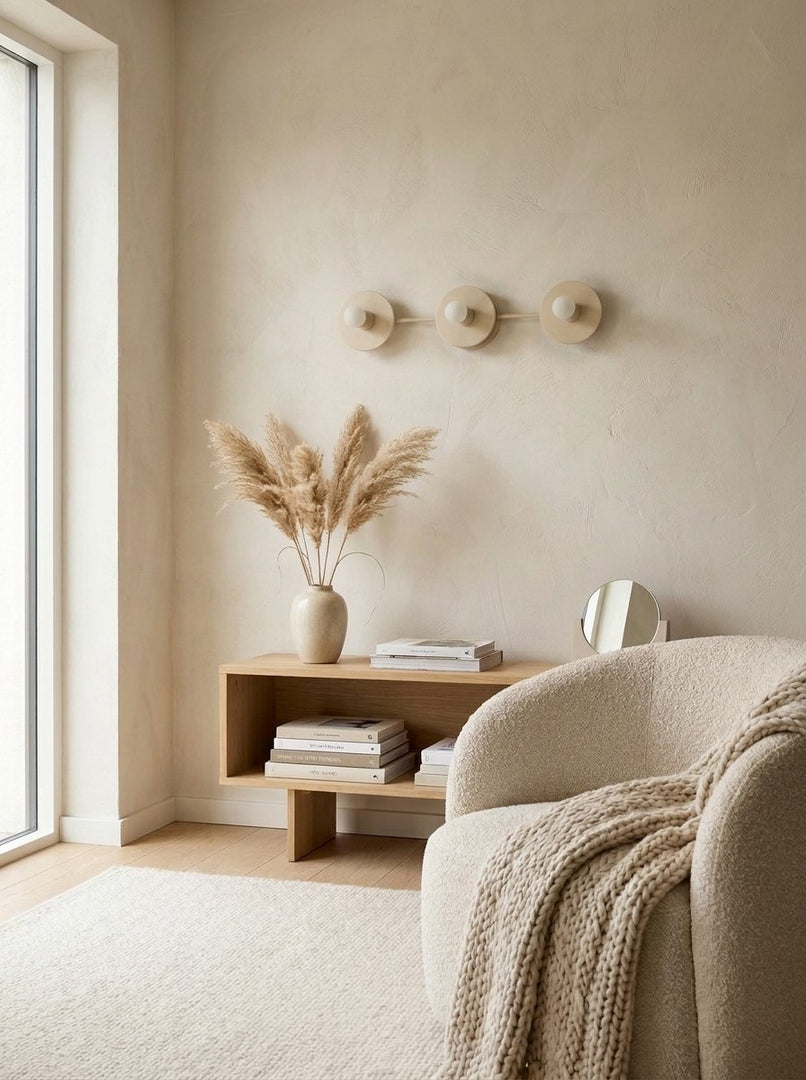 Minimal 3-Light Vanity Wall Sconce – Multiple Color Options Available