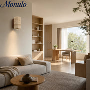 Moderne Skulpturale Metall-Wandlampe – Minimalistische Wandleuchte für Schlafzimmer, Wohnzimmer, Flur