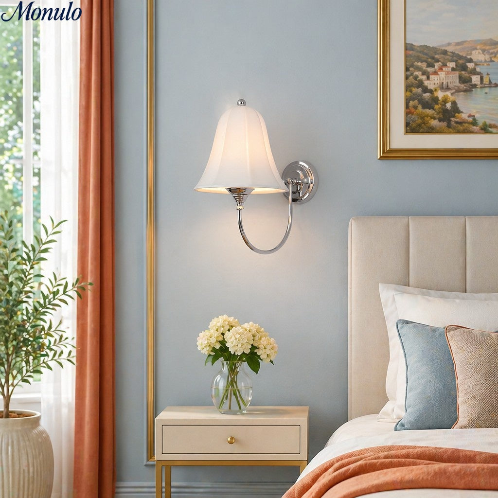 Applique murale moderne inspirée de fleurs pour chambre et salon