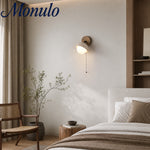 Bild in Gallery-Viewer laden, Moderne Travertin-Wandlampe – Minimalistische Stein-Wandleuchte für Schlafzimmer, Wohnzimmer, Flur